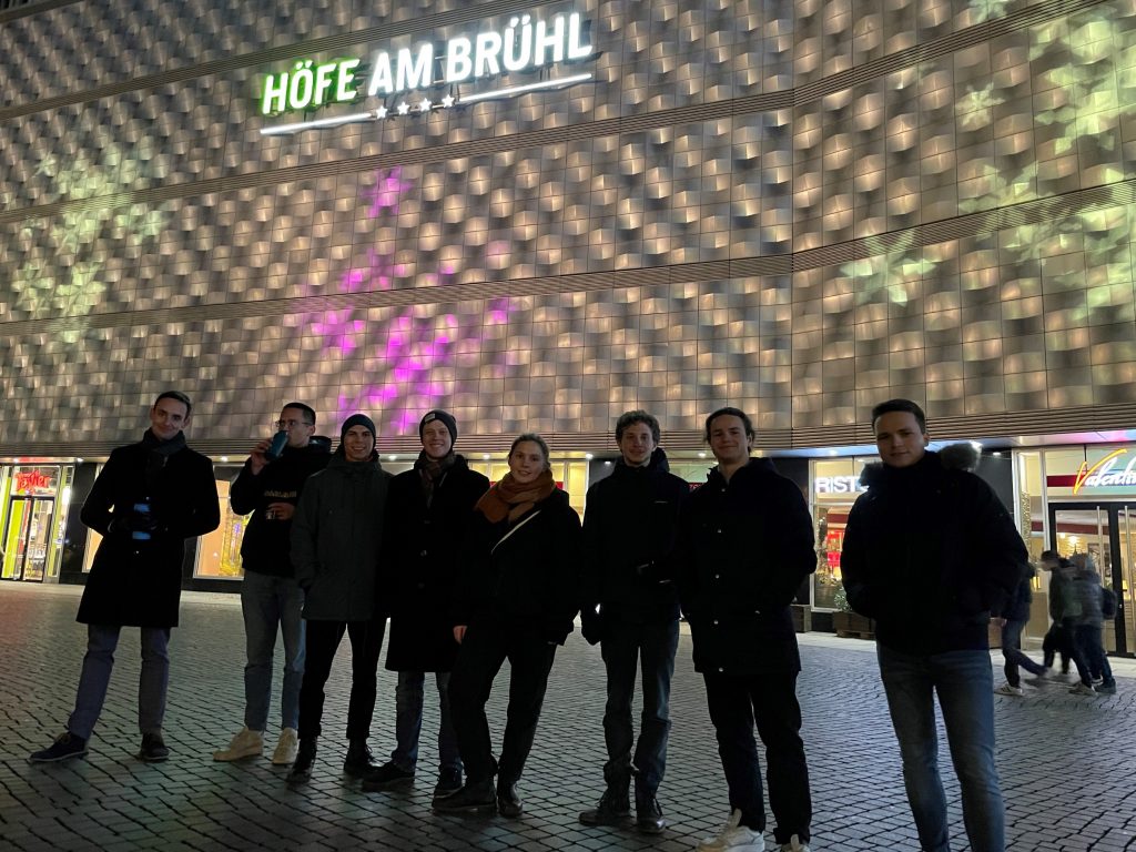 Gruppenfoto in Leipzig